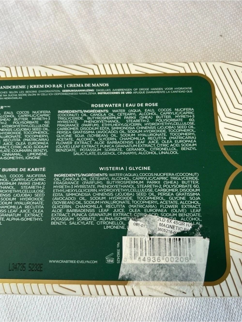 Crabtree & Evelyn Hand Therapy Gift Set (6) - Picture 6 of 6